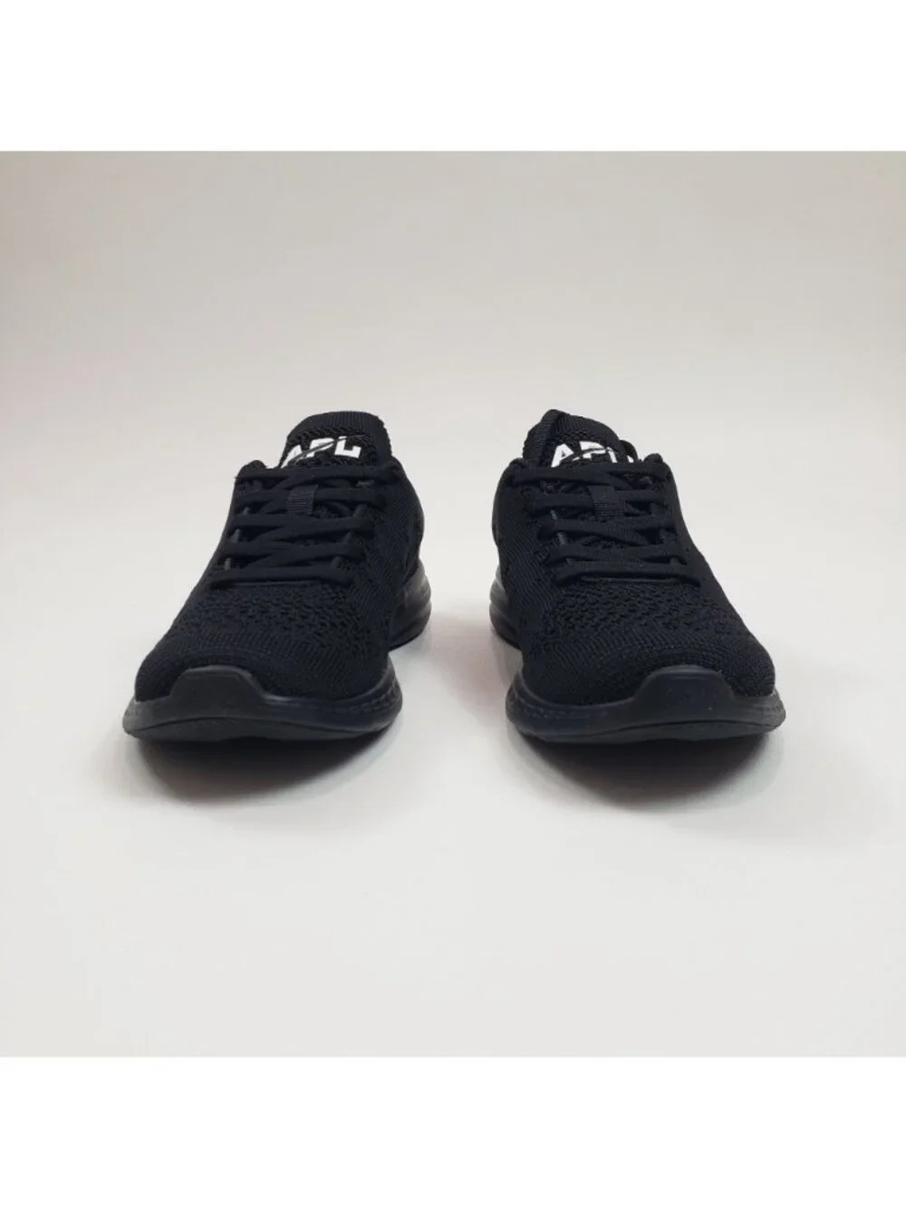 APL TechLoom Pro Black Black White Women’s Size 5 Athletic Knit Running Shoes - Picture 15 of 16